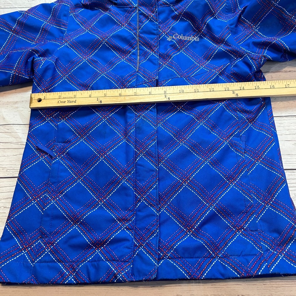 Columbia Jacket‎ Blue Omni-Tech Interchange Full Zip Hooded Youth Girls Size XL - Picture 7 of 11
